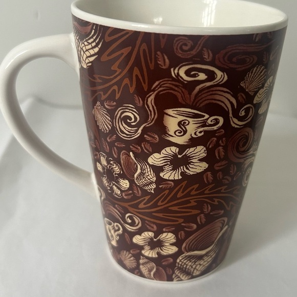 Starbucks Coffee Mug 35th Anniversary Mermaid Split Tail Copper Brown 2006 13 oz - Picture 8 of 10